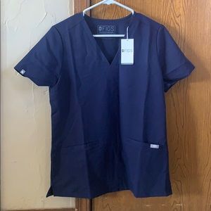 FIGS S Navy Casma 3 Pocket TOP BRAND NEW W TAGS
